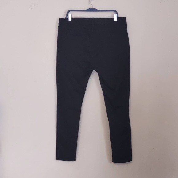 a.n.a - Mid Rise Skinny Jegging Jeans 18 Black - Picture 7 of 11